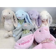 Soft plush rabbit embroidered with baby's name upon request, Piece meaningful gift, Jellycat rabbit,