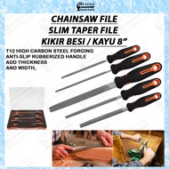 Kikir Besi.Kayu Kikir Chainsaw. Kikir Gergaji Kayu.Bulat Kikir Besi Original.Steel File Round.Kikir 