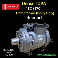 Recond Denso 10PA15C / 10PA17C AirCond Compressor (Body Only) / ND Air Cond Compressor 10PA15C / Kom