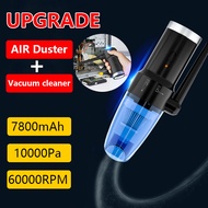 Handheld Air Duster Vacuum Cleaner for Car Mini Electric Air Blower for PC Rechargeable Kyeboard Compressed Cleaner