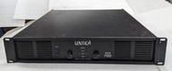 高點舞台音響 二手 中古 後級 品牌 : unika 型號 : DCA-1100 後級擴大機  ．高效能大功率環形變壓器