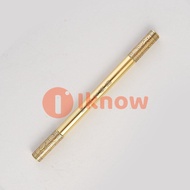I know Brass Pen Metal Signature Pen 0.5mm Gold Gray Business Gift Gel Pen Ruyi Gold Hoop Pen Magnet