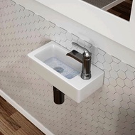 349 Corner wall hung Lavatory / Bathroom Wall hung sink / Ceramic Bathroom sink