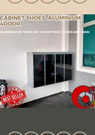 Aluminium Cabinet Shoes 4Door 3G / Cabinet Aluminium Rack