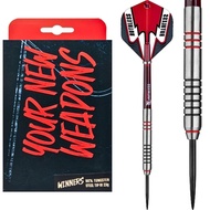 RUTHLESS RX STEEL TIP DART - 23G RINGED Ruthless Winners Darts 90% Tungsten Steel Darts (ARROW DART 