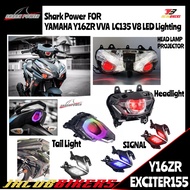 YAMAHA Y16ZR VVA EXCITER 155 Shark Power Motorcycle led /Headlight  / signa