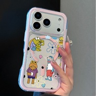 Cool Cartoon Spongebob Casing iphone 17 Pro Max 13 Pro Max11 14 Pro Max 13 Pro Max 14 Plus 15 Plus 1