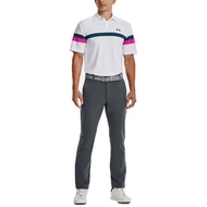 Under Armour UA T2G Colorblock Polo - Men Golf Top (Black / White / Rebel Pink / Static Blue) 1377379-001 / 1377379-100