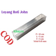 John Bread Pan 30x5x5 cm/John Bread Pan/ Bread Pan John Bread Mold/ Long Bread Pan Pan