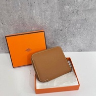 Hermes 絲巾短夾 狗來富B刻 Epsom皮