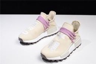 桃子代購～潮品Pharrell Williams × Adidas NMD Human Race 卡其粉 菲董 男女款