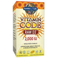 Garden of Life Vitamin D, Vitamin Code Raw D3,