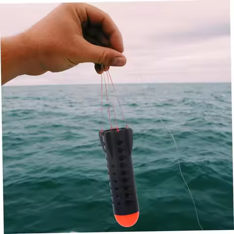 3pcs Angel Basket Carp Fishing Lures Hollow Design Durable Plastic Effective Feeding Ideal for Angle