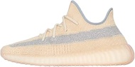 Mens Yeezy Boost 350 V2 Linen Linen/Linen/Grey Woven Size 9.5