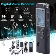 Professional USB Voice Recorder 96 Hours Dictaphone Digital Audio Voice Recorder Speaker WAV MP3 Player 8/16/32GB