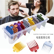 8 pcs universal hair clipper limit comb guide attachment size hair clipper replacement parts salon barber styling tool