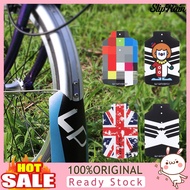 [SALI] Bicycle Fender Creative Pattern Easy Installation PVC Front Bicycle Mudguard for Brompton Folding Bike