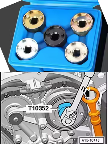 5PCS T10352 Assembly Camshaft Tools For VW VAG For Au-di 1.8L 2.0L TFSI Engine
