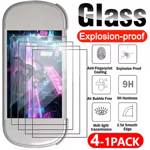 For Retroid Pocket 6 Tempered Glass Films Game Console Anti-scratch Shatterproof Screen Protectors f