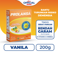 PROLANSIA Vanila Susu Nutrisi Lansia 200 Gram