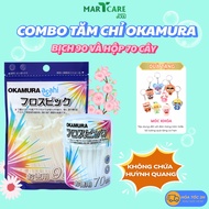 [SAVING COMBO] Japanese Okamura Dental Floss, Tooth Floss, Safe Cleaning Floss