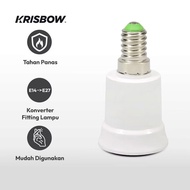 ACE Krisbow E14-E27 Lamp Holder Socket Bulb Electrical Equipment Lamp Accessories Lamp Socket Connec