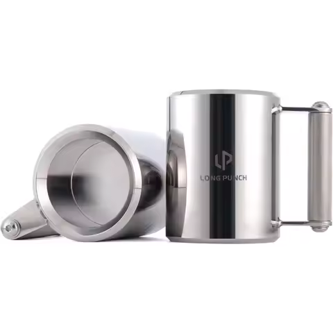 Heavy Mug 10KG 22LB Stainless Steel Overweight Dumbbell Cup Fitness Water Bottle Funny Beer Mug Gym 