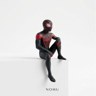 Miles Morales Sitting on Shelf Figure