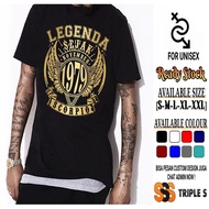 MEN'S BIRTH MONTH DISTRO T-SHIRT LEGEND T-SHIRT NOVEMBER 1979 SCORPIO