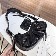 Mc.Sharry Women Fashion Handbag Sweet Cool Soft Leather Bag Women Underarm Bag Y2K