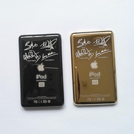 Silver gold black U2 edition style metal back case housing for iPod 6th 7th gen classic 80gb 120gb 1