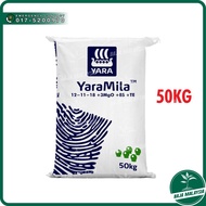 YARA MILA SUPER VIKING 12-11-18S-3MGO+8S+TE 50KG Baja Subur Biji Granul Buah Sayur Kualiti Terbaik