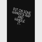 Put on some gangsta rap and handle it: 110 Game Sheets - 660 Tic-Tac-Toe Blank Games - Soft Cover Book for Kids for Traveling &amp; Summer Vacations - Min