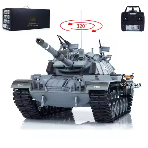 1/16 Tongde Israel Remote Control Infrared Battle Tanks M60W ERA RC Tank Cars Model Vehicle Panzer T