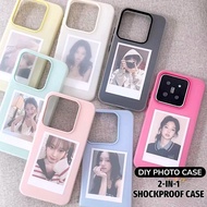 2-in-1 Luxury Matte Macaron Case for Honor x7b x7d x9b x9c x9d x7c x6c Shockproof DIY Photo Cover