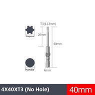 Hex Star Electric Screwdriver Bits