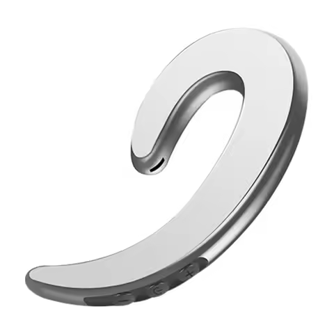 Digital Display Wireless Bluetooth Earphone 3D Stereo Solid Color Bone Conduction Headphones Fashion