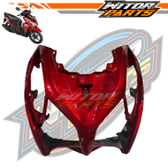 Tameng Dada Panel Depan Besar Vario Techno 125 Fi KZR Merah / Cover Front Panel Tameng Lampu Depan V