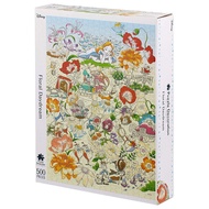 EPOCH Puzzle Decoration Series Alice In Wonderland Floral Daydream 500 Pieces EPJ74004