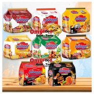 Mi Mee Mie Sedaap Sedap Instant Fried Noodles[Crispy Chicken /Korean Spicy/Spicy Licious Sambal Hija