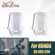 for Honda NX400 NX500 NX 500 2024 2025 Motorcycle Windshield Windscreen Wind Deflector - NX Series W
