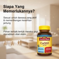 Nature Made CoQ10 200mg Softgels for Heart Health Energy Support Antioxidant Benefits High Quality S