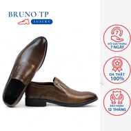 High-quality nappa cowhide men's shoes - Bruno TP Luxury - Youthful dynamic -