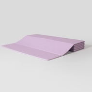 USHaS．瑜癒 輕收納折疊瑜珈墊/ 6mm/ 莓果粉紫