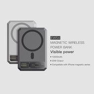 Eloop EW54 MagCharge Magnetic 10000mAh แบตสำรอง ไร้สาย PowerBank พาวเวอร์แบงค์ Wireless Charger