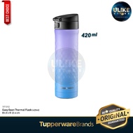TUPPERWARE Easy Open Thermal Flask (420ml) Thermal Bottle / Drink Bottle / Water Bottle