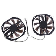 2pcs 95mm 4gb 2048SP GPU Cooler Cooling Fan for Yeston RX480 570 580 Graphics Card Fan lacement