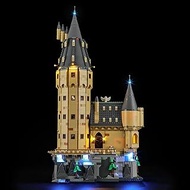 YEABRICKS LED Light for 76454 Harry Potter Hogwarts Castle: The Main Tower Building Blocks Model (Bu