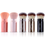 NEE CARA RETRACTABLE POWDER BRUSH (N077) : NEECARA แปรง ปัดแก้ม ขนนุ่ม x 1 ชิ้น abcmall