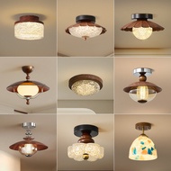 French Corridor Aisle Ceiling Light Medieval High-End Entry Hallway Ceiling Light Entrance Light Bal